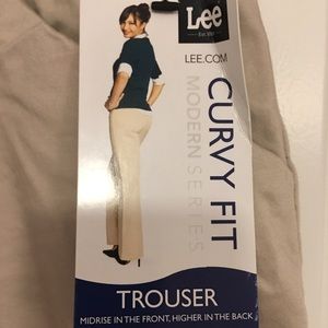 Curvy Fit Lee Khakis Brand New